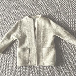 ba&sh ecru lady coat // EUC